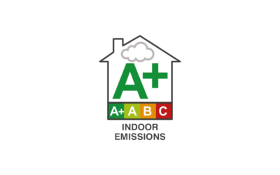 Indoor Emissions A+ rating label